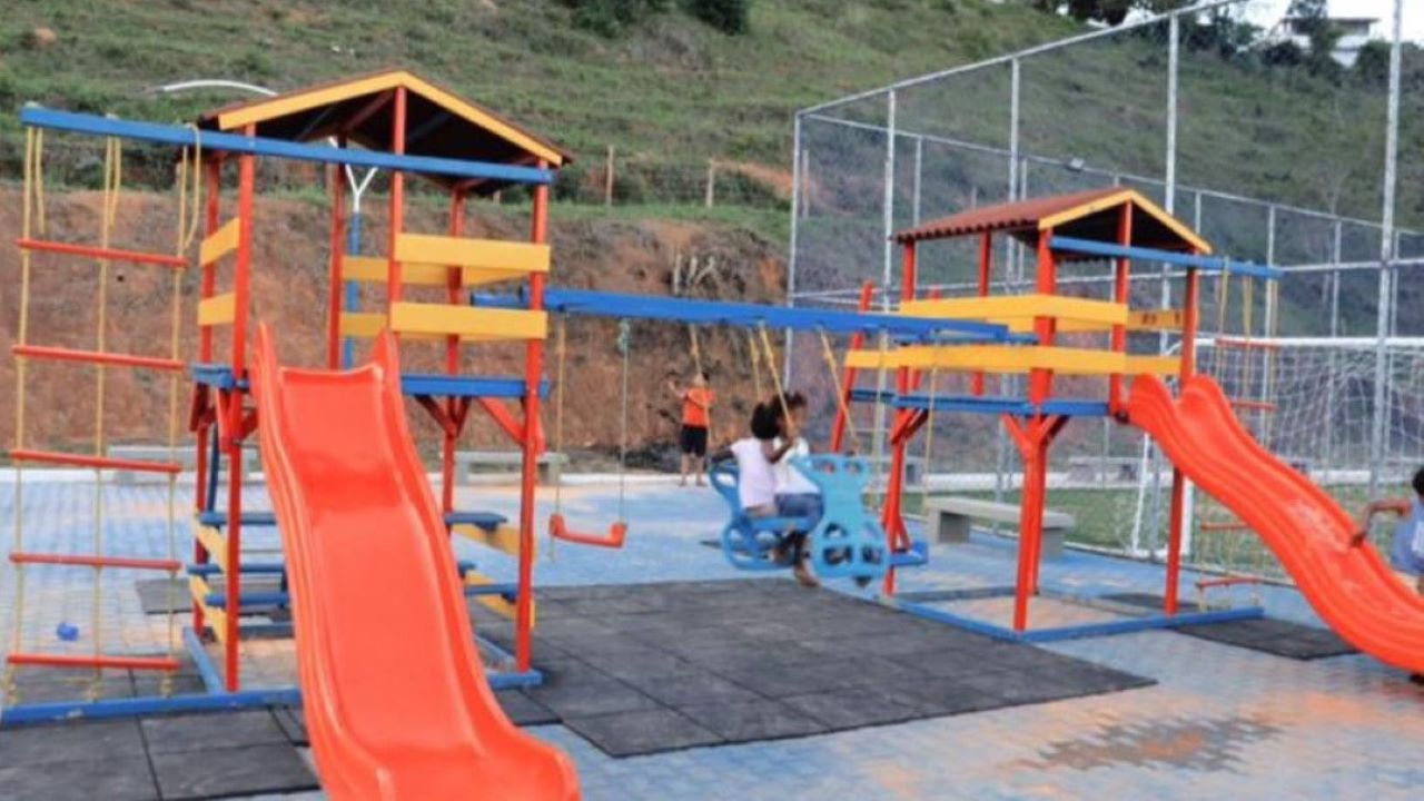 Prefeitura de Carmo inaugura novo espaço de recreação, no bairro Paraisópolis