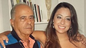 João de Moraes e sua neta, a advogada Amanda