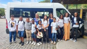No momento da saída de Macuco, em direção ao Rio de Janeiro, os estudantes ainda não sabiam que vivenciariam um dia de muito sucesso