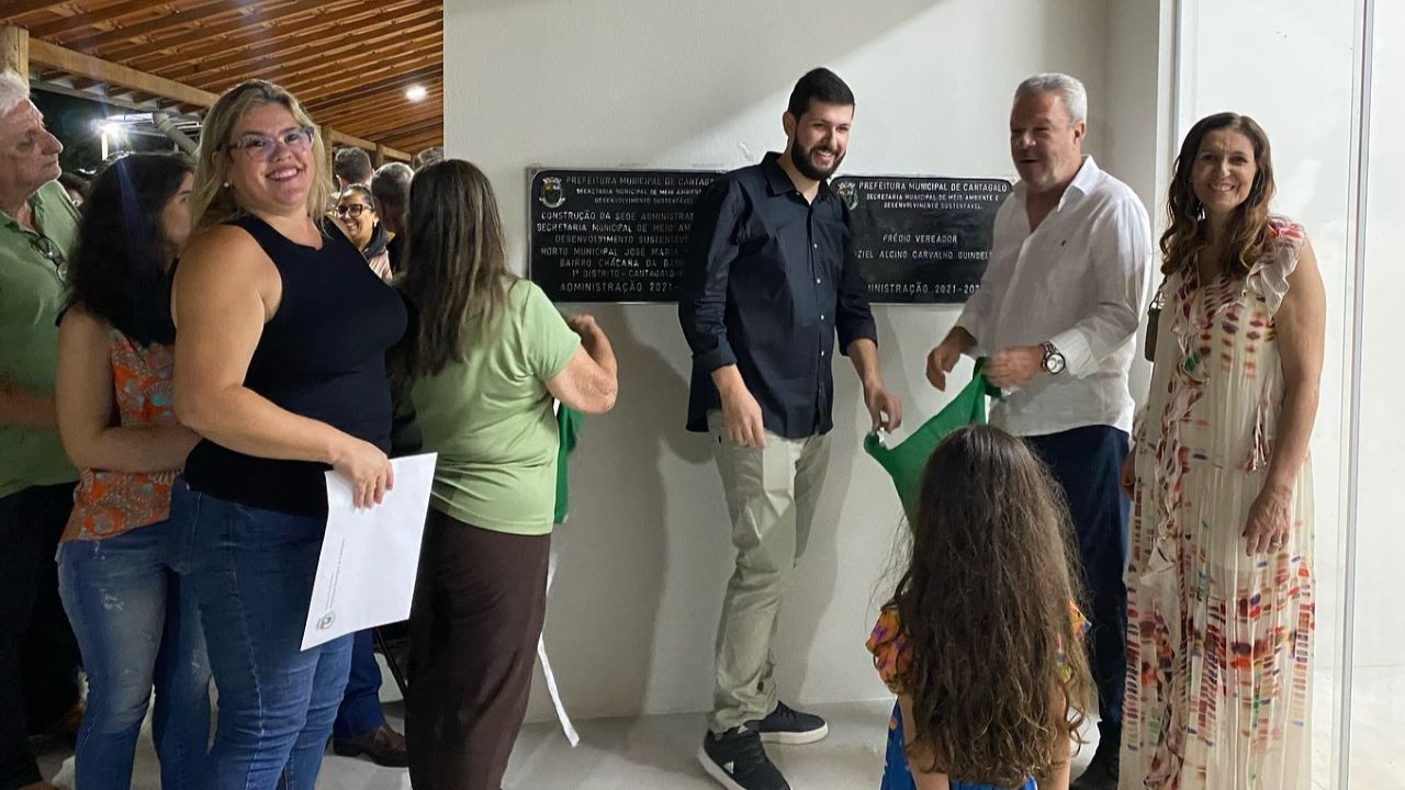 Prefeitura de Cantagalo inaugura sede administrativa da Secretaria de Meio Ambiente