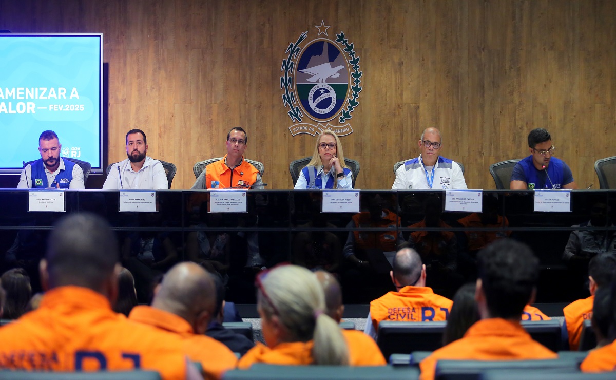 Governo do Estado reforça protocolos para escolas e hospitais a fim de mitigar os efeitos do forte calor no Rio de Janeiro