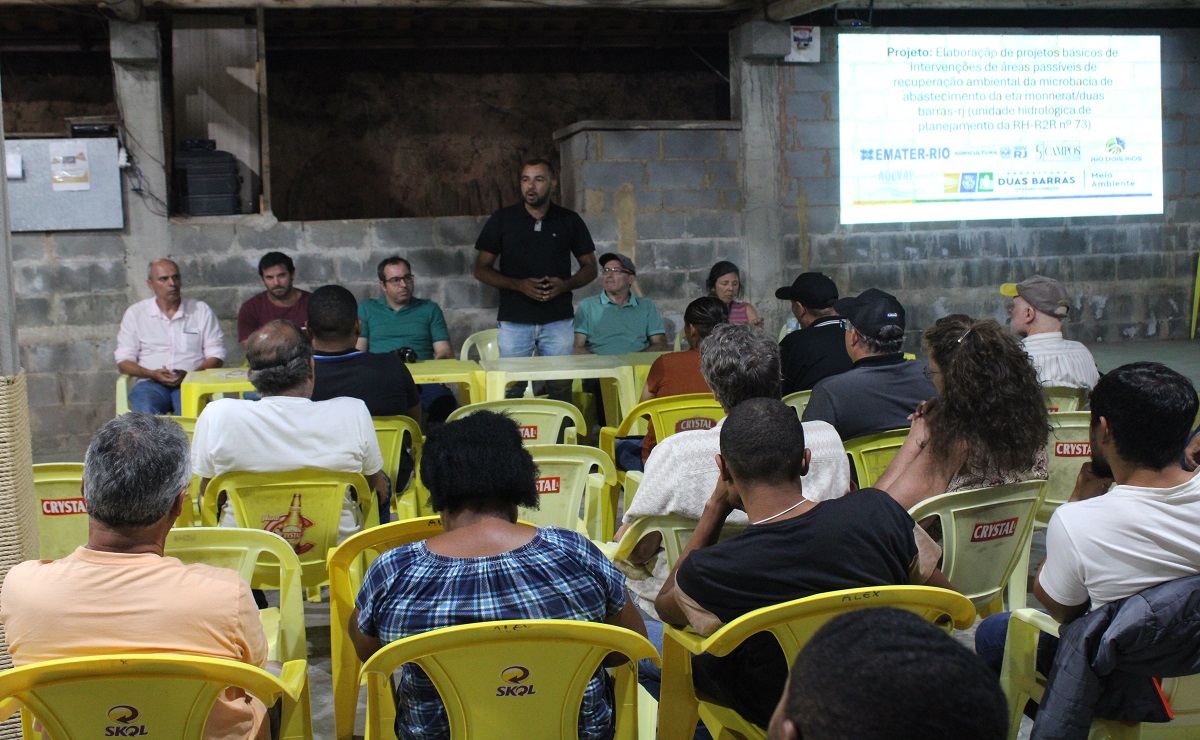 Ação da CBH-R2R mobiliza produtores rurais da Bacia Hidrográfica do Macuquinho, em Duas Barras