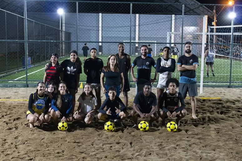 Aula Inaugural de Futevôlei em Macuco amplia oportunidades esportivas