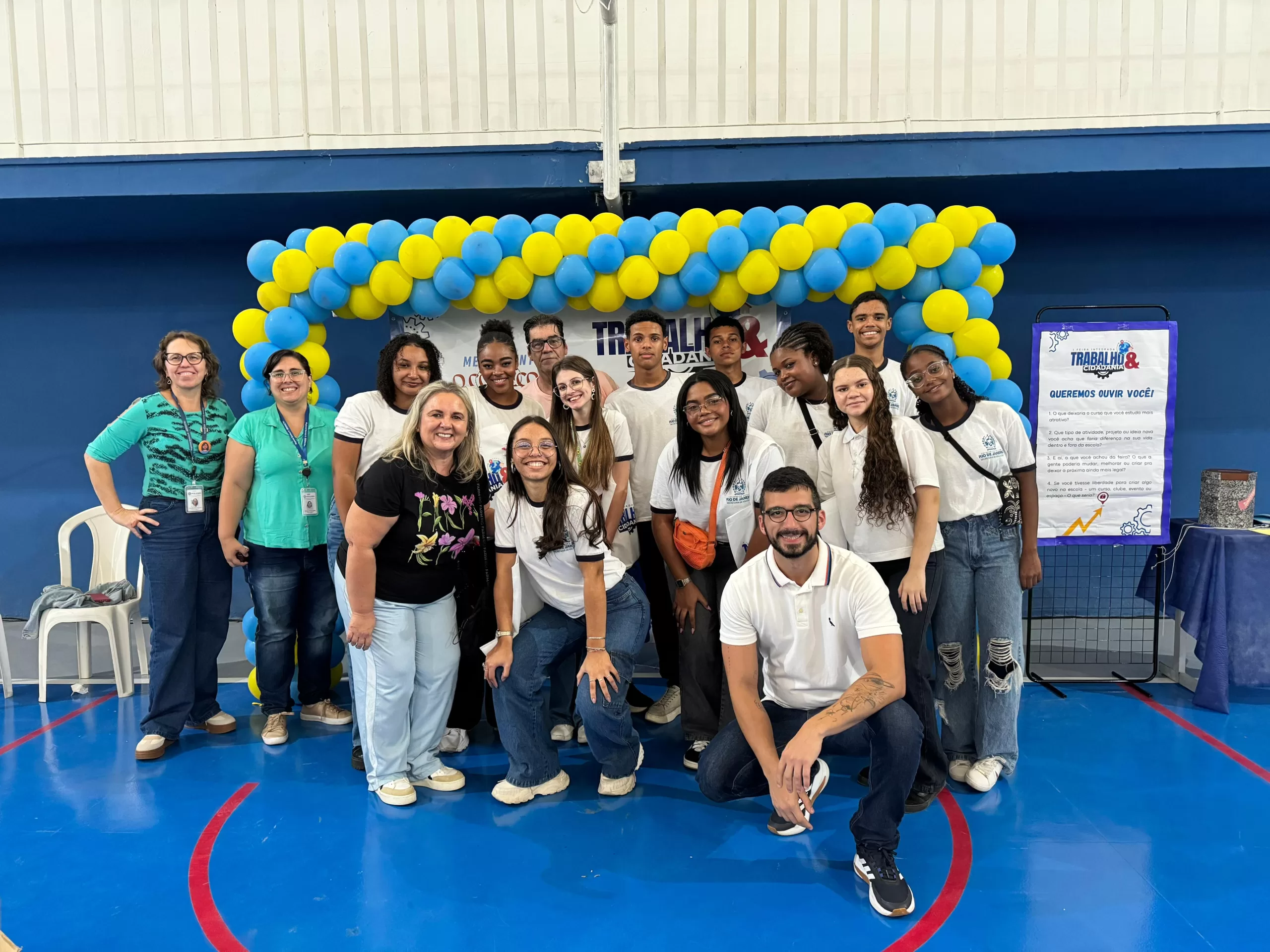 Curso de Formação de Professores do Zulmira Torres Apresenta Projeto da Horta Escolar em Feira Integrada da SEEDUC-RJ