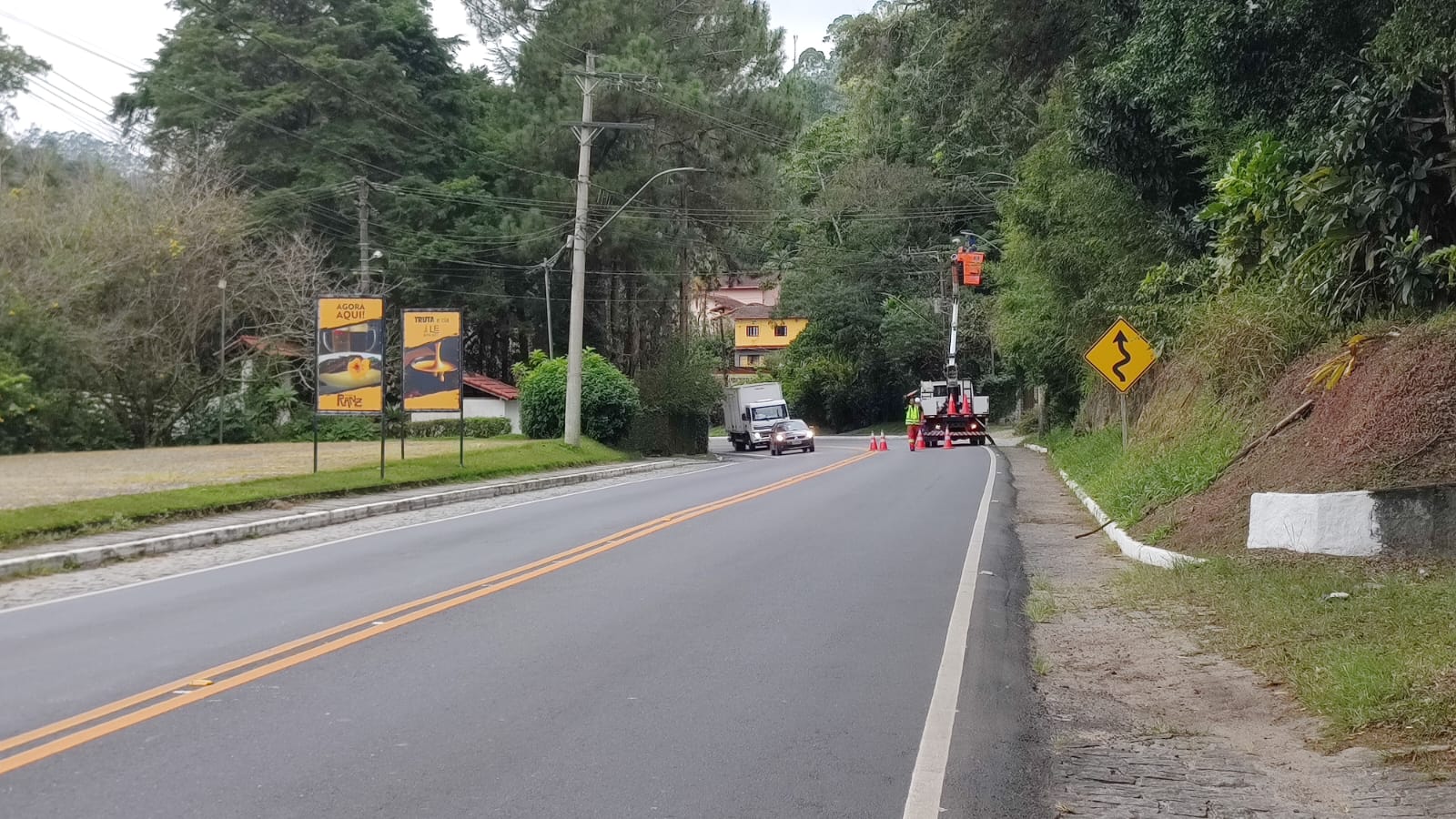 Concessionária Rota 116 realiza operação de Pare e Siga entre os km 70 e 75, em Mury – Nova Friburgo