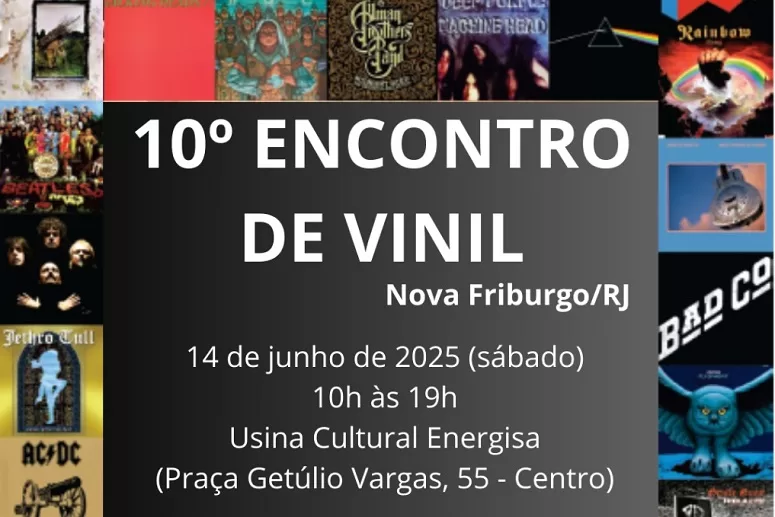 10º Encontro de Vinil em Nova Friburgo será em junho