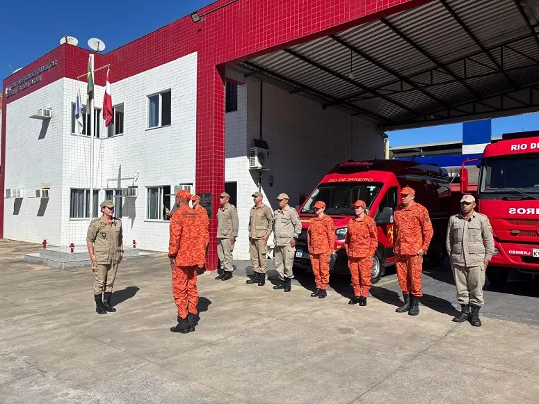 Comandante do 6º GBM realiza visita as unidades subordinadas em Santa Maria Madalena e Bom Jardim