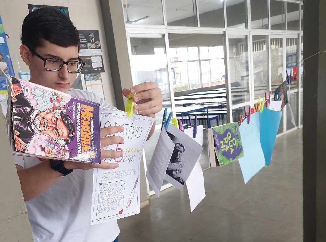 Escola do Carmo promove ‘Lanche Literário’ para estimular a leitura