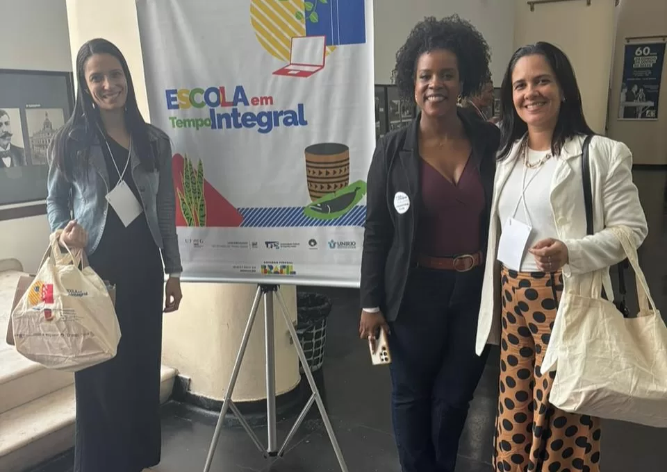 Educação de Cantagalo participa do curso de Escola de Tempo Integral