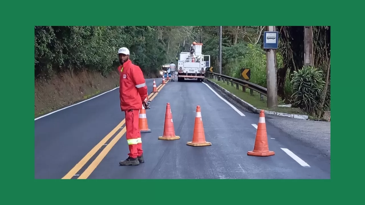 Serviço de manutenção da rede de iluminação pública será realizado na RJ-116, em Nova Friburgo
