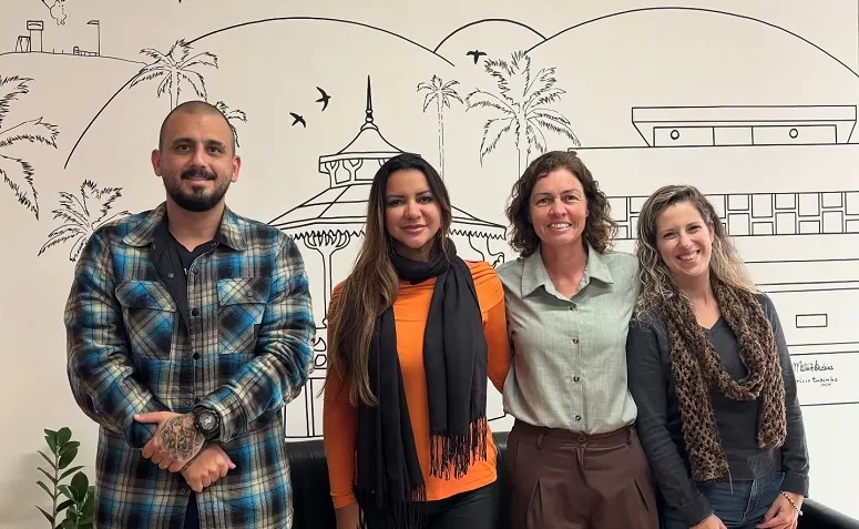Manuela Teixeira recebe representantes da Secretaria de Estado para tratar sobre demandas de infraestrutura em Cantagalo