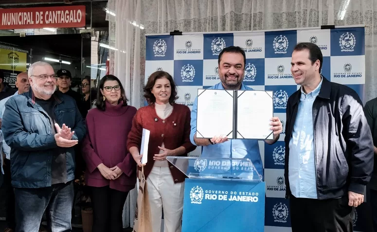 Cláudio Castro anuncia novas obras de contenção de encostas e drenagem em Cantagalo e Macuco