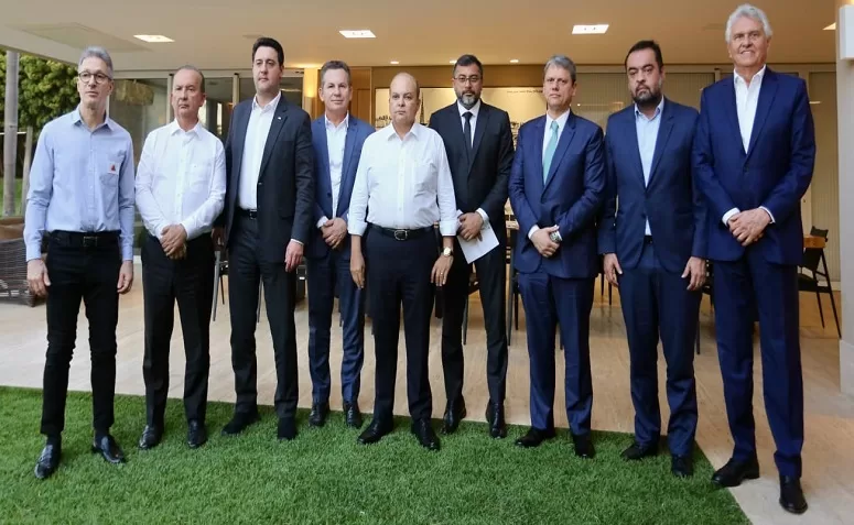 Governadores se reúnem em Brasília preocupados com a taxação dos Estados Unidos