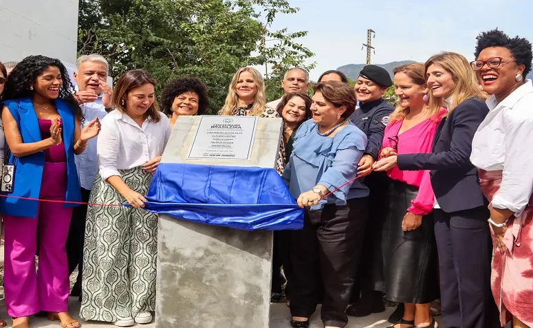 Defensoria Pública do Rio participa do lançamento da Pedra Fundamental da Casa da Mulher Brasileira
