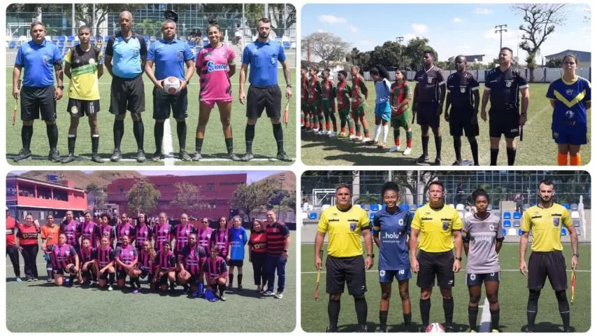 Começou o Torneio Aberto de Futebol Feminino de Equipes de Ligas Municipais