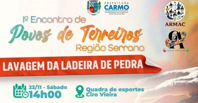 Carmo realiza Encontro de Povos de Terreiros da Região Serrana