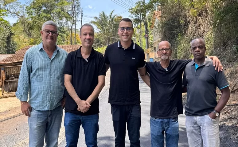 Governo do Estado dá início às obras de recapeamento asfáltico no distrito de Banquete, em Bom Jardim.