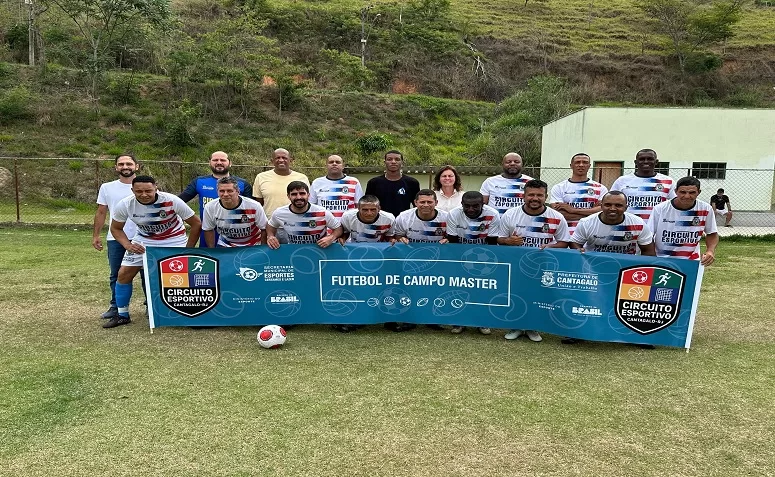 Festival de Futebol Master 40+ agita Cantagalo