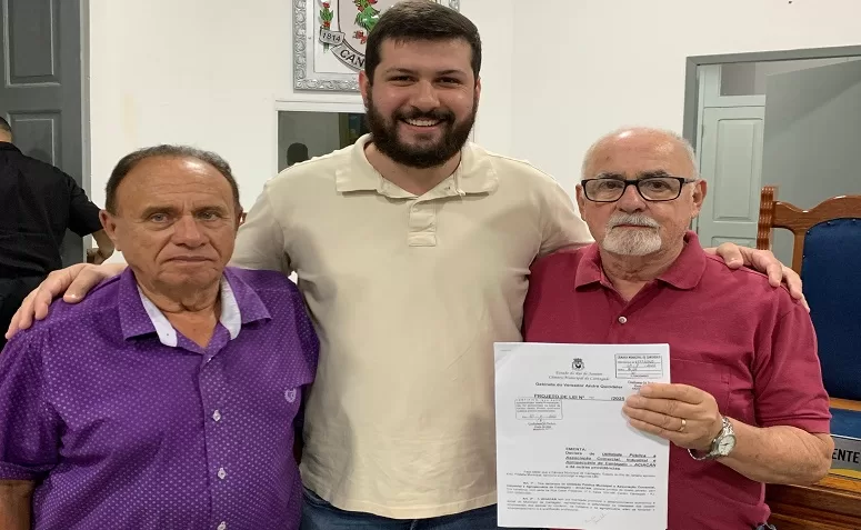 Associação Comercial de Cantagalo é declarada de utilidade pública pelos vereadores