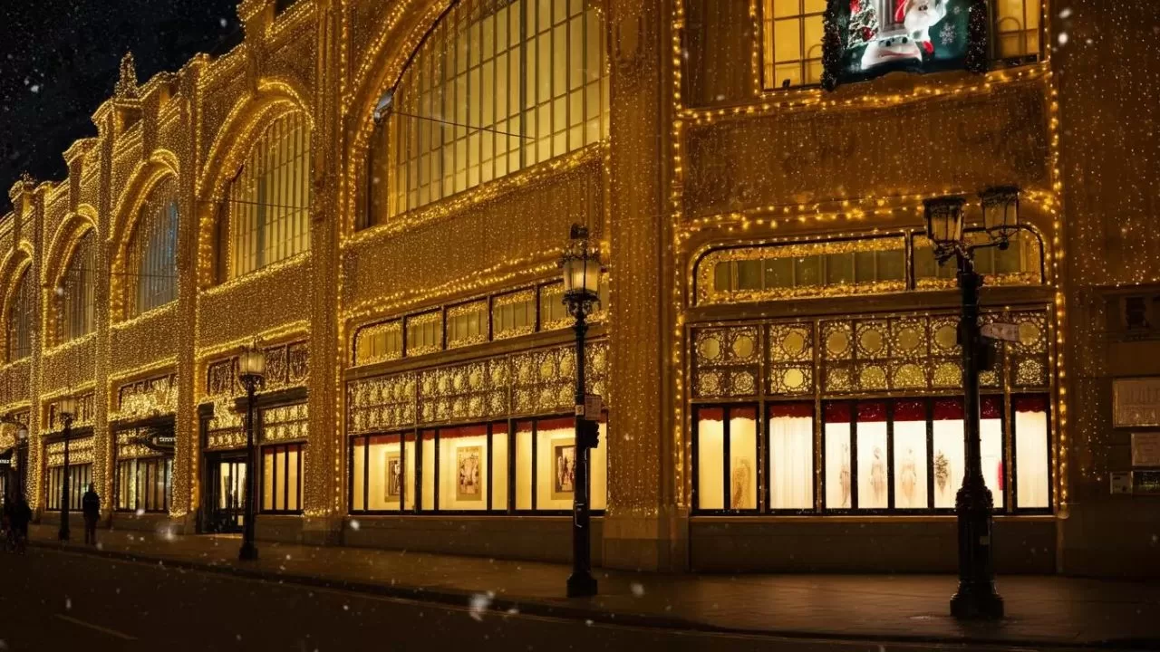 Comércio Natal Ano Novo