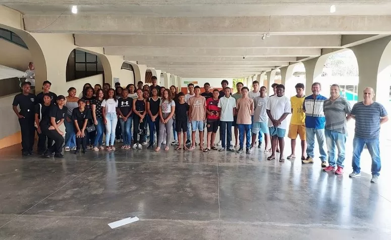 Prova intelectual da Guarda Mirim em Macuco mobiliza estudantes