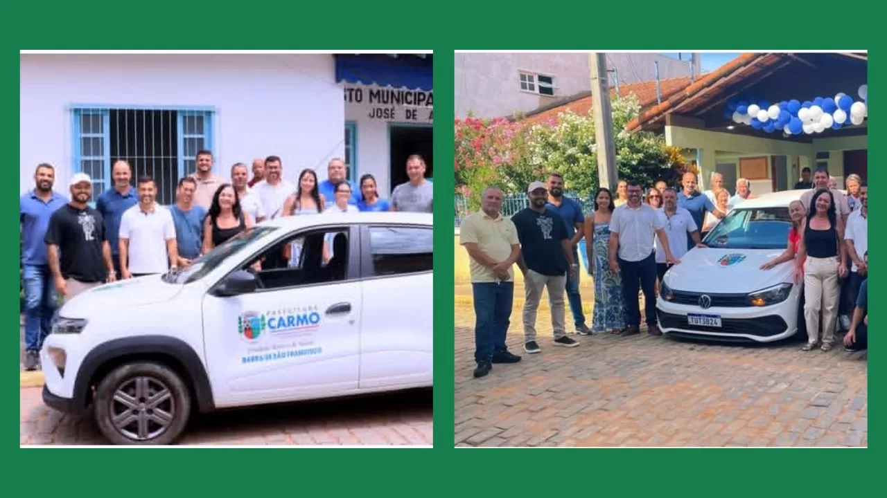 Prefeitura do Carmo compra três veículos para atender à população