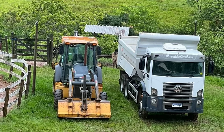 Governo do Estado do Rio envia maquinário para cidades afetadas pelas chuvas na Região Serrana