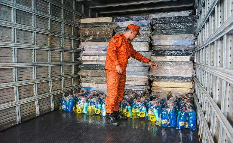 Governo do Estado do Rio envia kits de assistência a municípios afetados pelas chuvas