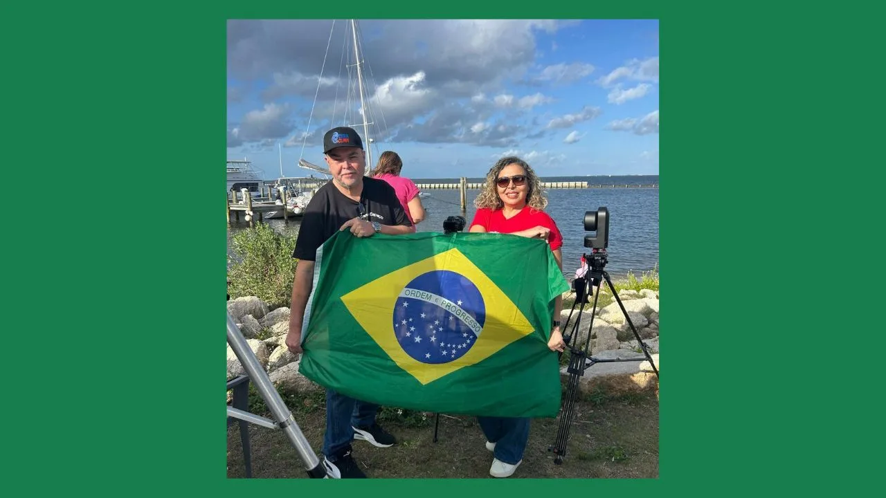 Ex-Colunista do JR acompanha de perto lançamento da missão Artemis II