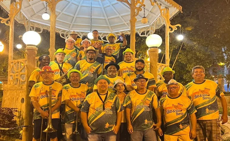 Banda de Julio Alves foi um sucesso no Carnaval em Cantagalo