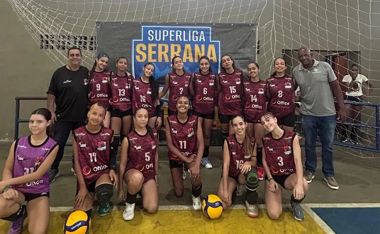 Cantagalo se destaca na Super Liga Serrana de Voleibol