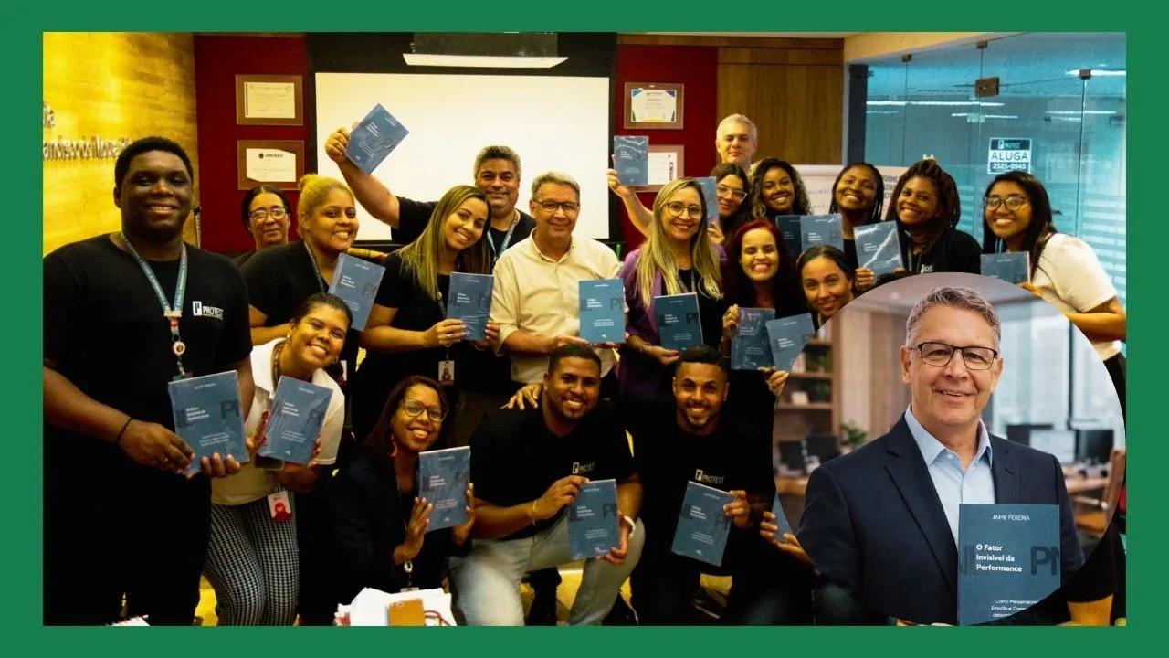 Jalme Pereira lança o livro: ‘PNL’, o fator invisível da performance’