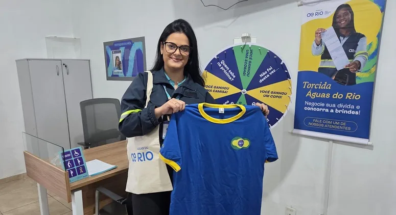 Águas do Rio entra em campo com condições especiais para negociação de débitos durante a Copa