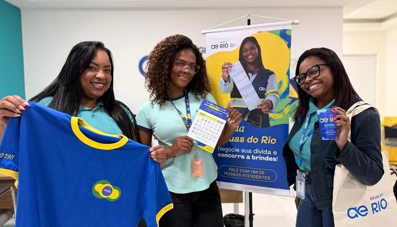 Águas do Rio entra em campo com condições especiais para negociação de débitos durante a Copa