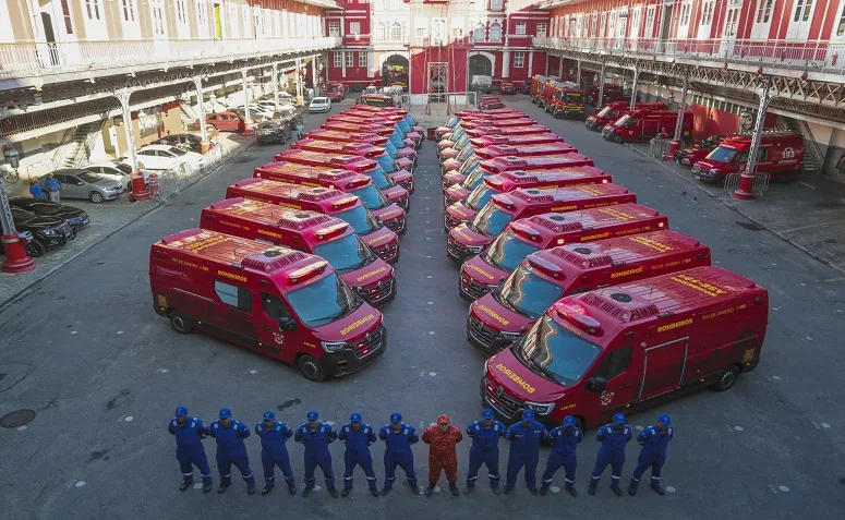 Corpo de Bombeiros do Rio reforça atendimento à população com 23 novas ambulâncias adquiridas com recursos da Taxa de Incêndio