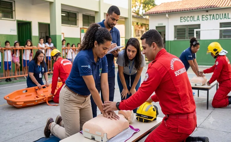 Programa de primeiros socorros nas escolas será ampliado no estado do Rio