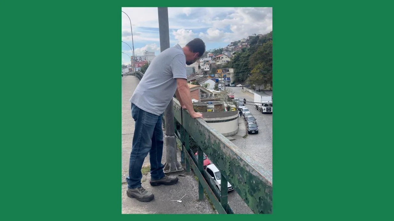 Vereador Isaque Demani propõe intervenções no viaduto central contra tentativas de suicídio