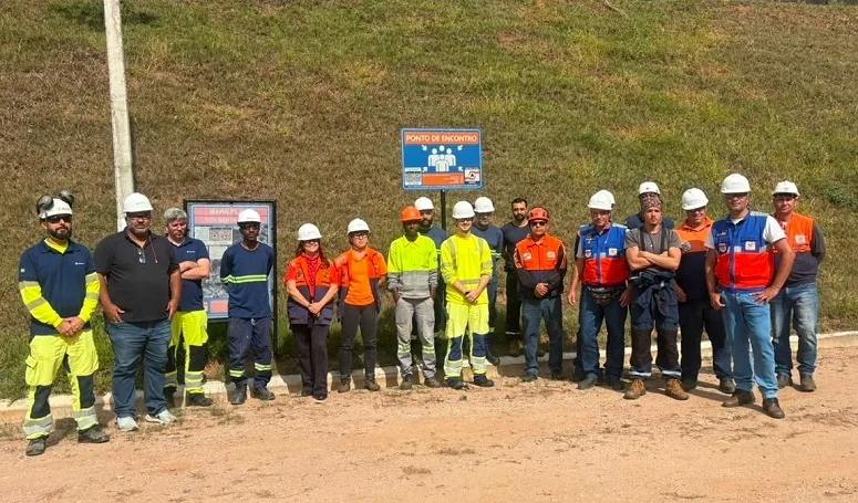 Equipe da Defesa Civil de Macuco participa de simulado sobre segurança de barragens