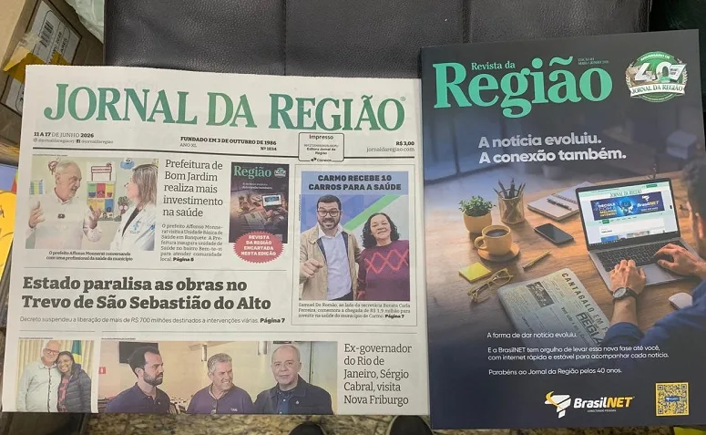 Repercussão da REVISTA DA REGIÃO é um grande sucesso