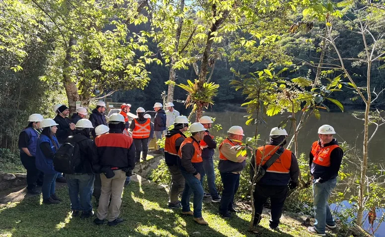 Águas de Nova Friburgo realiza treinamento do Plano de Ação de Emergência da barragem da ETA Debossan