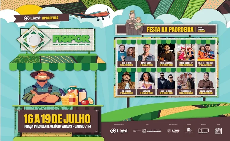 Carmo sediará mais um Festival de Inverno e Gastronomia de Produtos Rurais