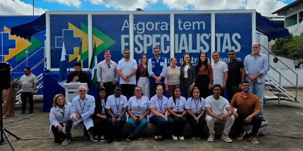 Cardoso Moreira recebe a Carreta do Agora Tem Especialistas após articulação da deputada federal Daniela do Waguinho