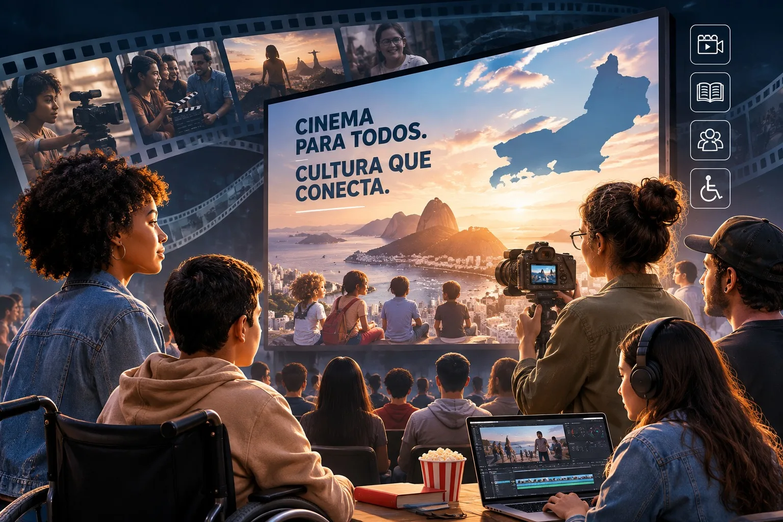 Programa de acesso audiovisual é criado no estado do Rio
