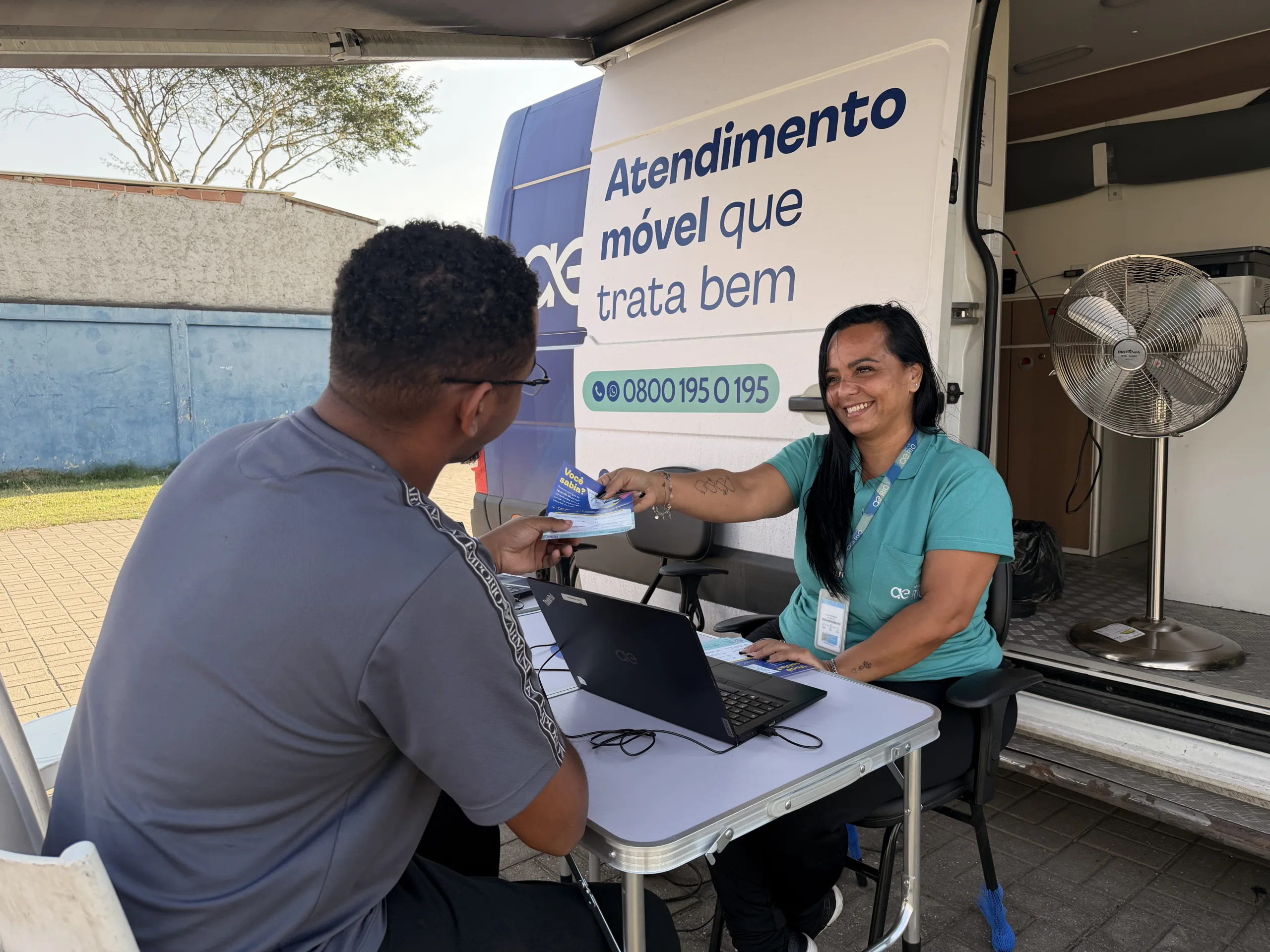 Águas do Rio leva atendimento itinerante a diferentes regiões do estado neste mês