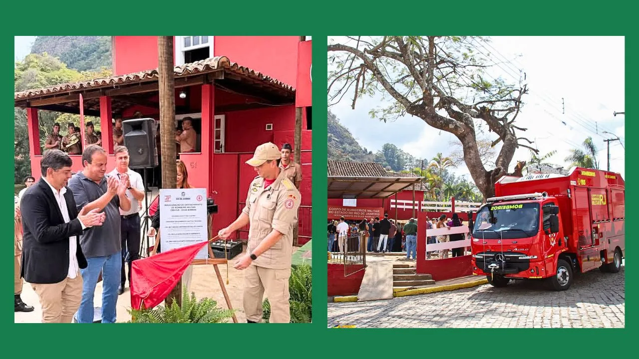 Duas Barras tem unidade de Corpo de Bombeiros ativada
