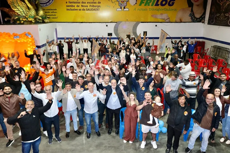 Engenheiro Uruan lançou candidatura a deputado estadual em evento que reuniu lideranças e moradores em Nova Friburgo