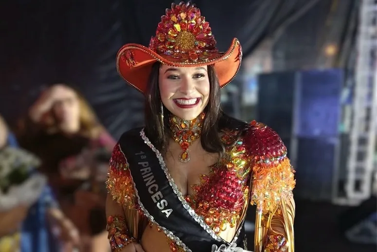 Kamily Cruz é eleita Princesa no Concurso da Rainha em Visconde de Imbé