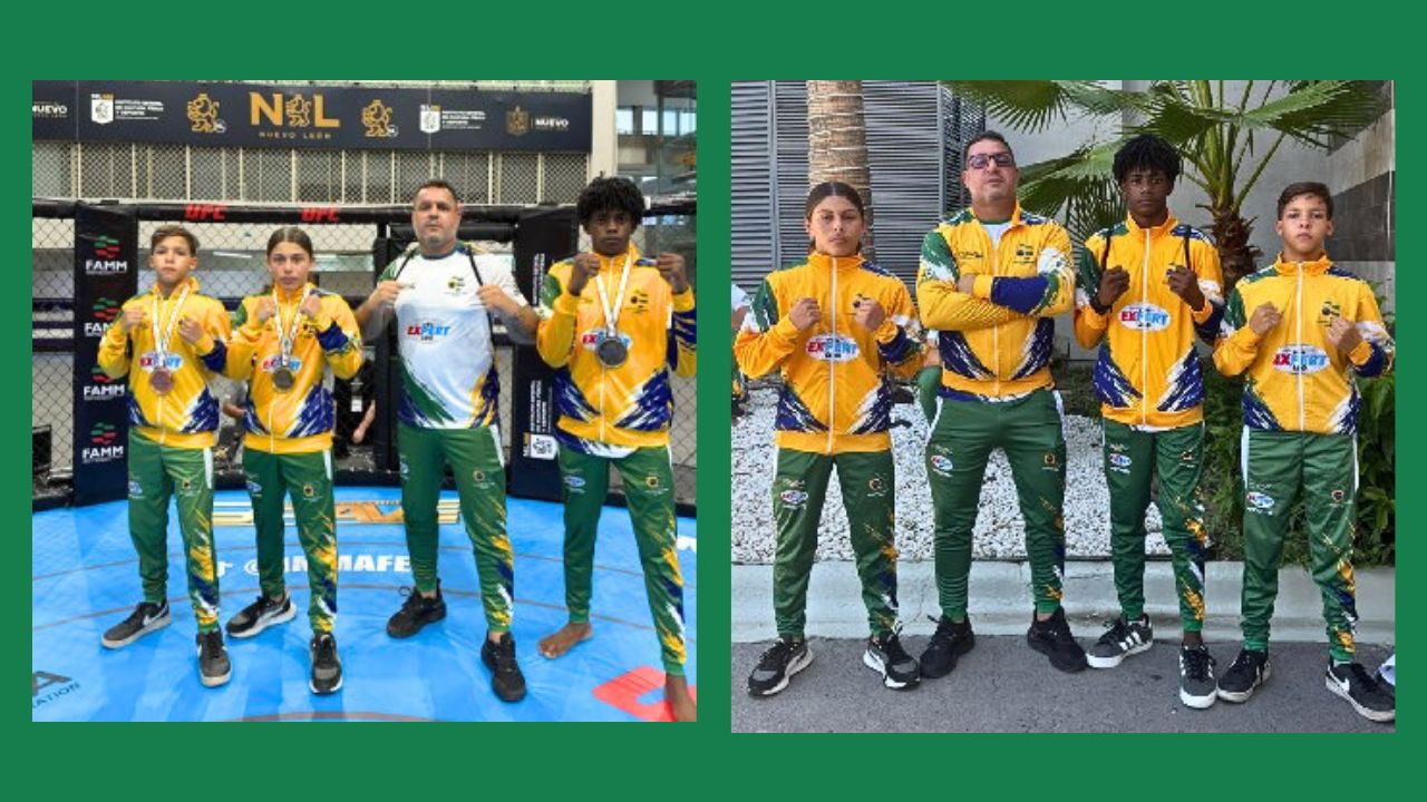 Estudantes de escola estadual de Aperibé conquistam medalhas de ouro, prata e bronze no Pan-Americano de MMA