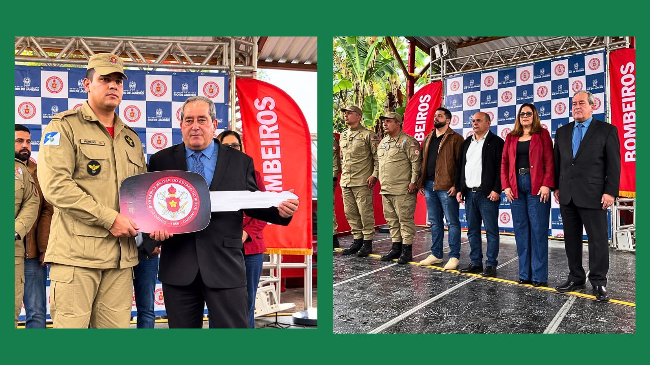 Trajano de Moraes inaugura destacamento do Corpo de Bombeiros