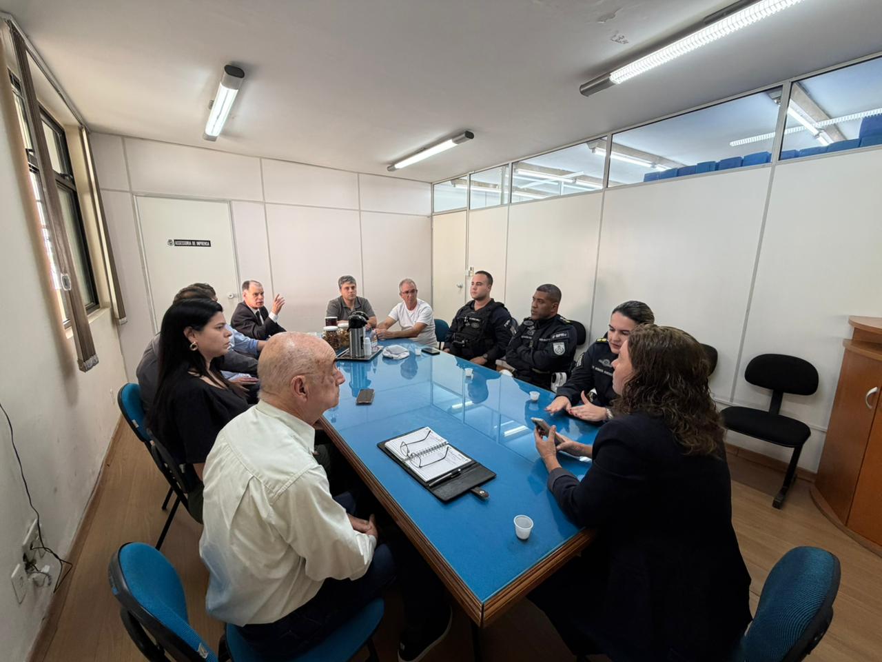 Prefeitura de Cantagalo realiza reunião para tratar sobre a interdição do Posto Rodoviário de Santa Rita da Floresta